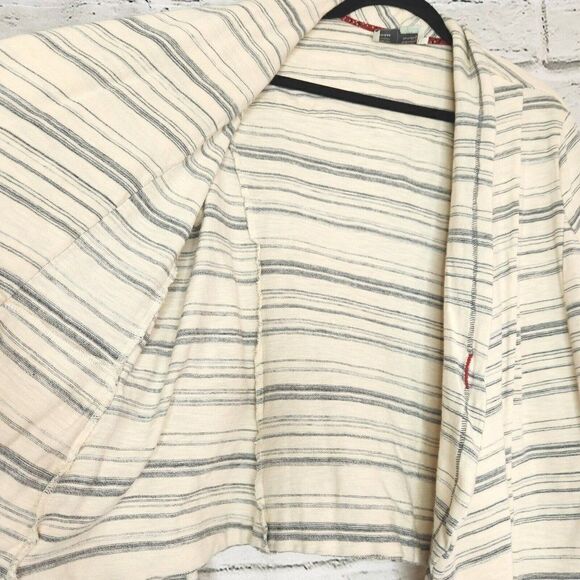 SATURDAY SUNDAY Anthropologie Cardigan Striped Open Long Sleeve Size Medium - Picture 9 of 15